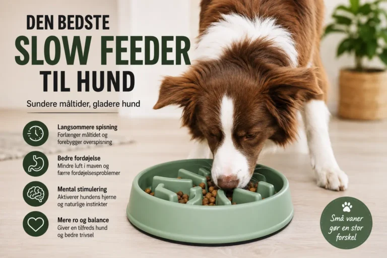 Slow feeder til hund