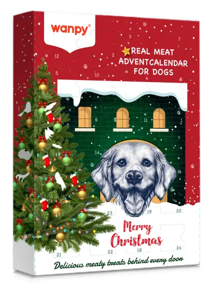 Wanpy julekalender hund